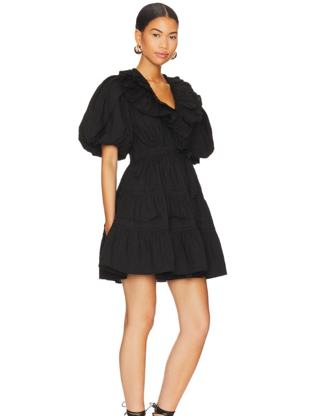Love the Label | Remy Mini Dress in Black - Picture 2 of 12
